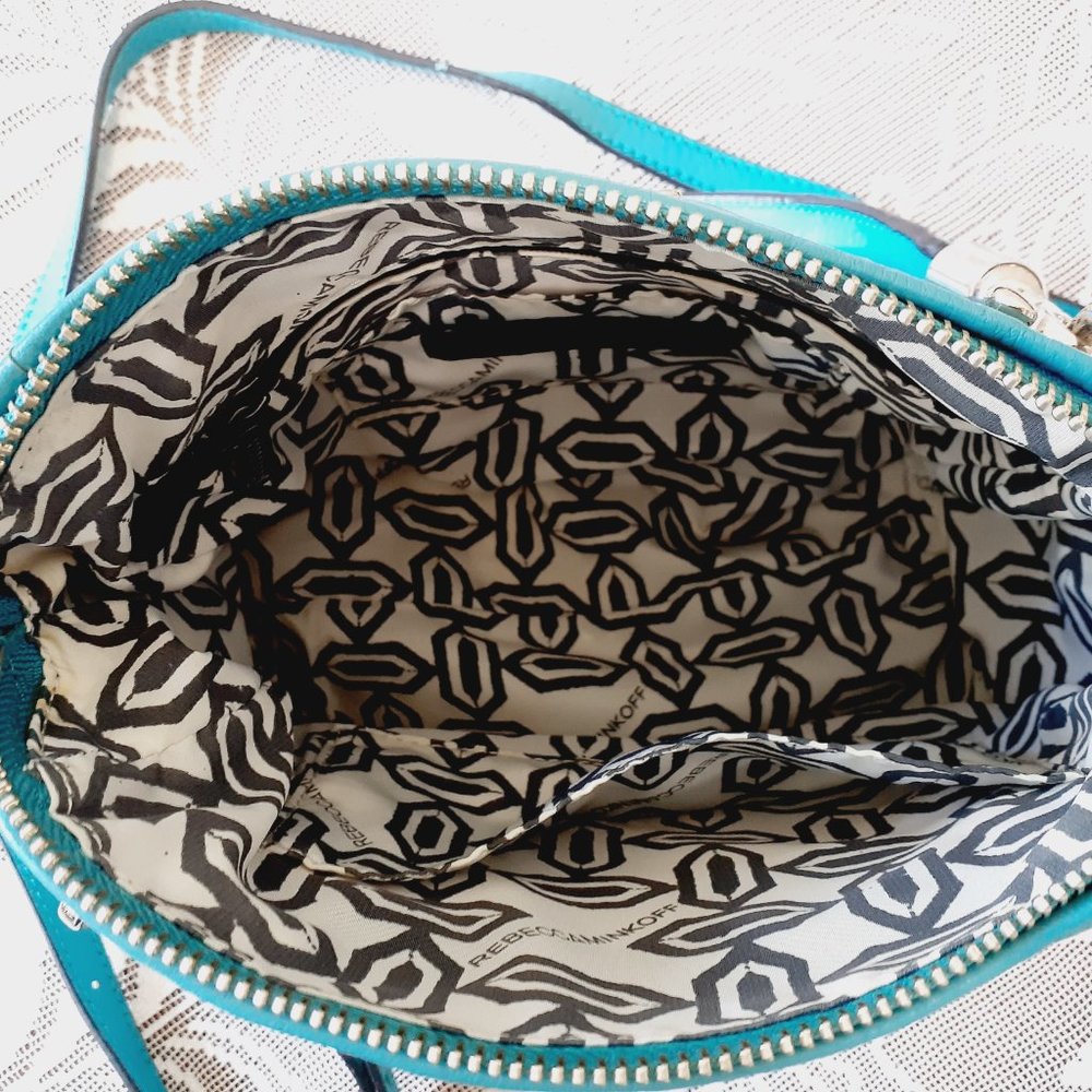 Rebecca Minkoff Blue Crossbody Bag with Adjustable Strap - Picture 8 of 15